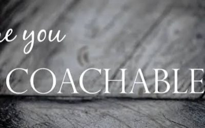Are You Coachable?